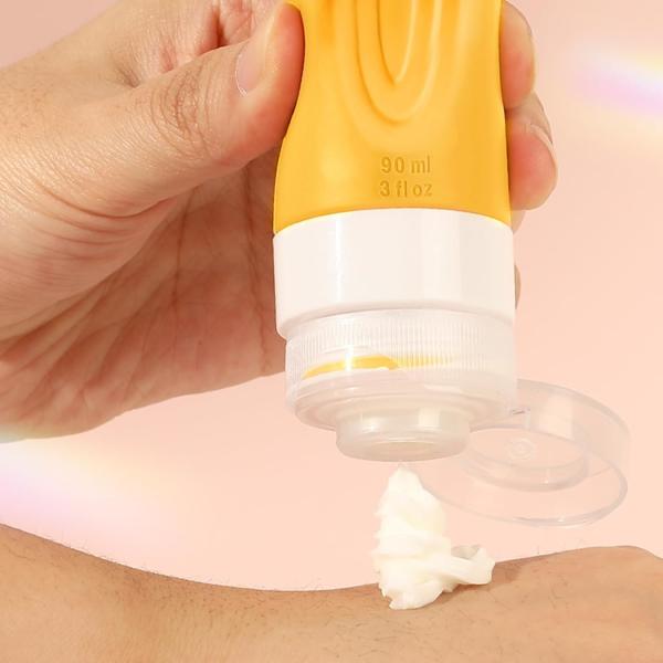 16 Pack 90ml 60ml Silicone Travel Bottle Set TSA Approved Leak Proof