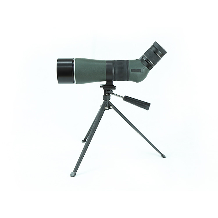 65mm Optical Aperture Bird Watching Telescope Angled Spotting With Tripod