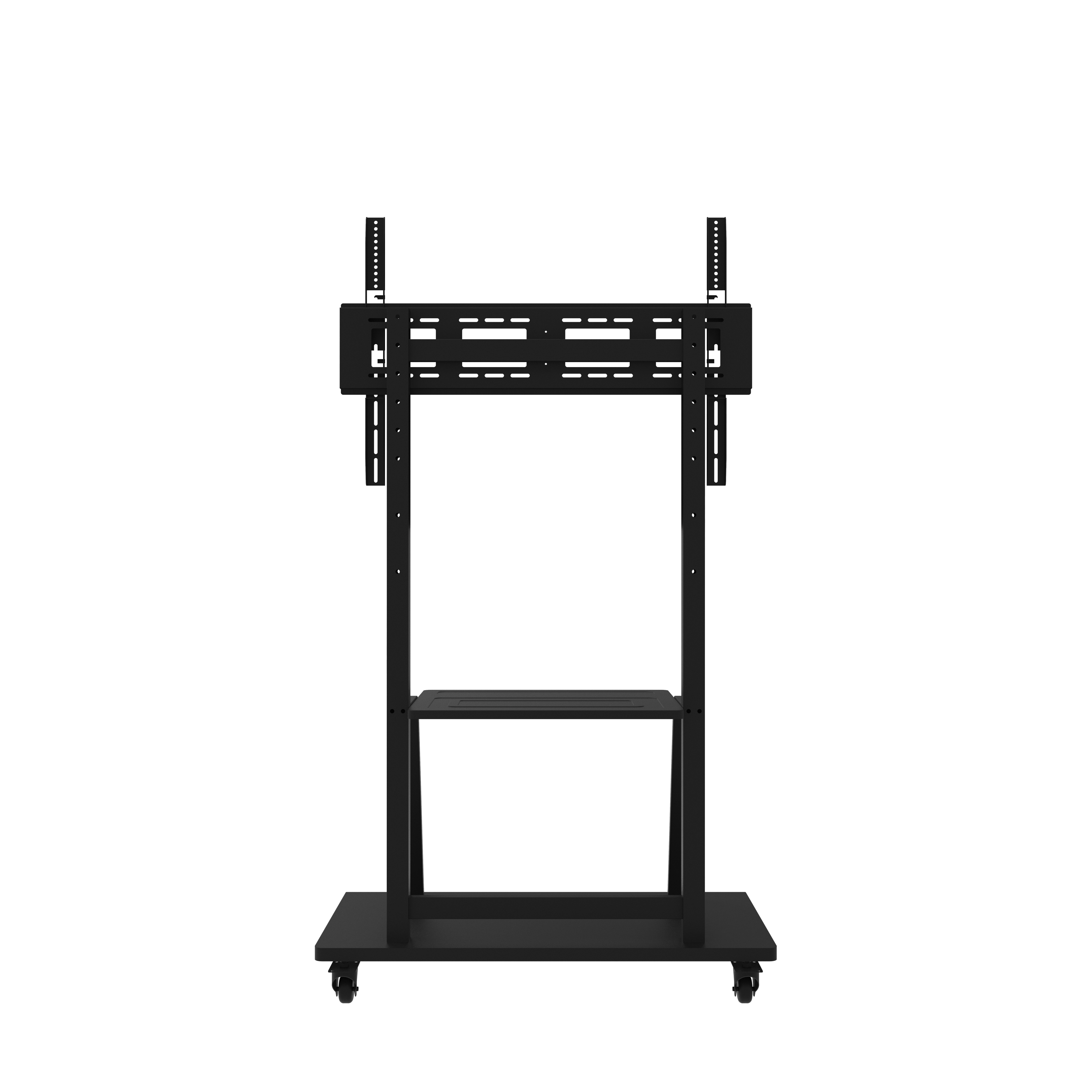 Multipurpose Smart Board Floor Stand , Rolling Mobile TV Stand With Wheels ODM