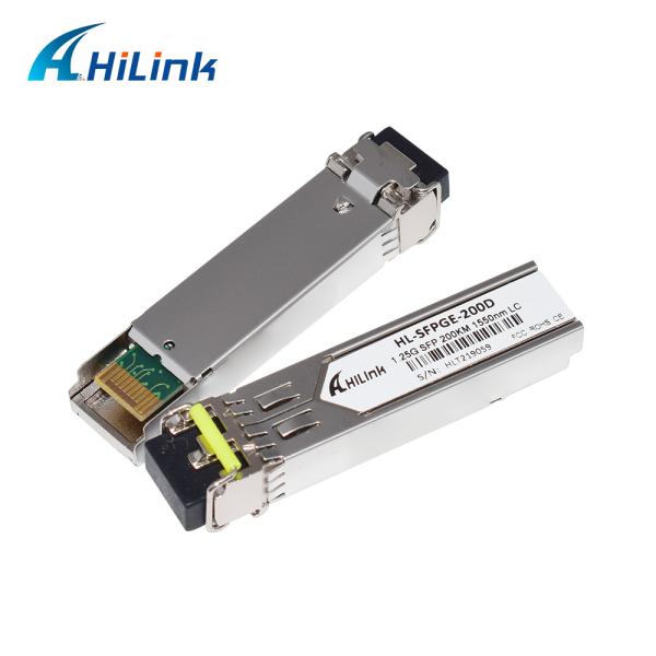Gigabit Ethernet SFP Transceiver DOM Module GLC - ZX - SM 1550nm 1000BASE 200KM