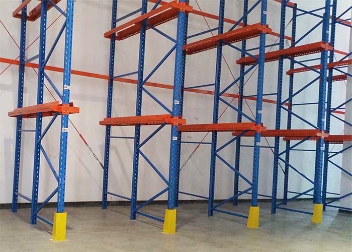 Cheap Steel 2000kgs/pallet Q235B Drive In Storage Rack ISO9001 for sale