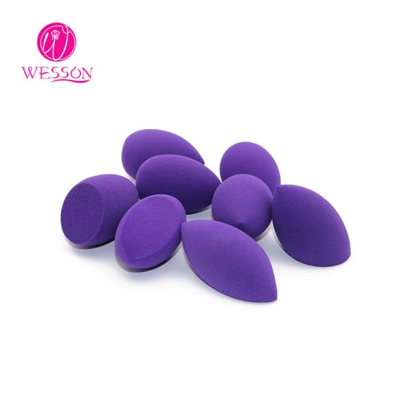Antibacterial Blue 3pc Makeup Beauty Sponge