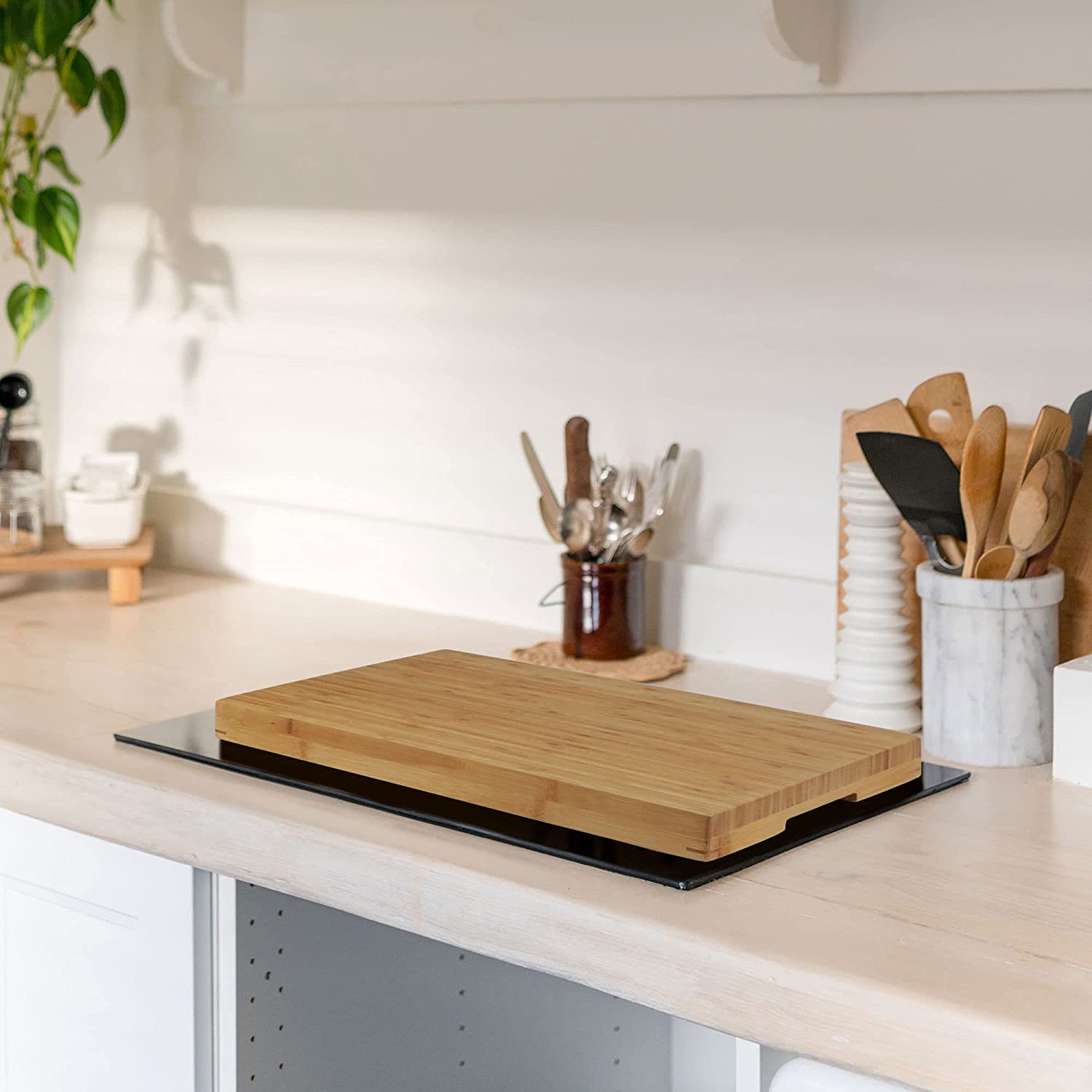 Eco-friendly Bamboo Chopping Blocks Set for Sustainable Kitchen Decoration