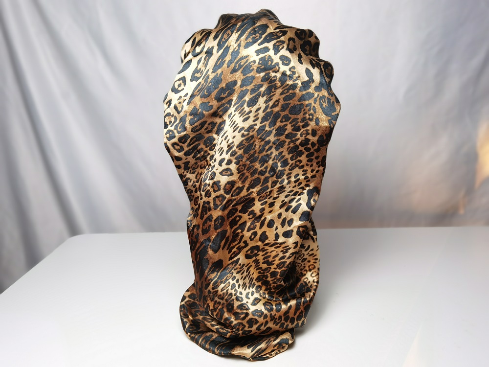 Warrens 52cm Satin Hair Bonnet Head Wrap Reversible For Female