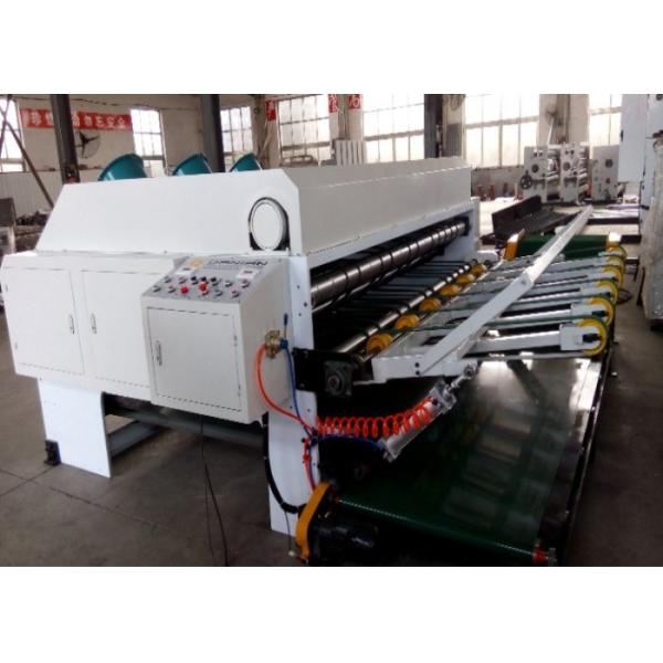 Carton Box Automatic Corrugation Machine Vibrating Equipped With Iron Trim Strip