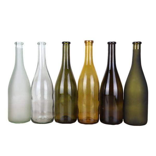 500ml Burgundy Wine Bottles - Amber Glass UV Protection, 30mm Neck, Custom Label Ready Bulk Orders