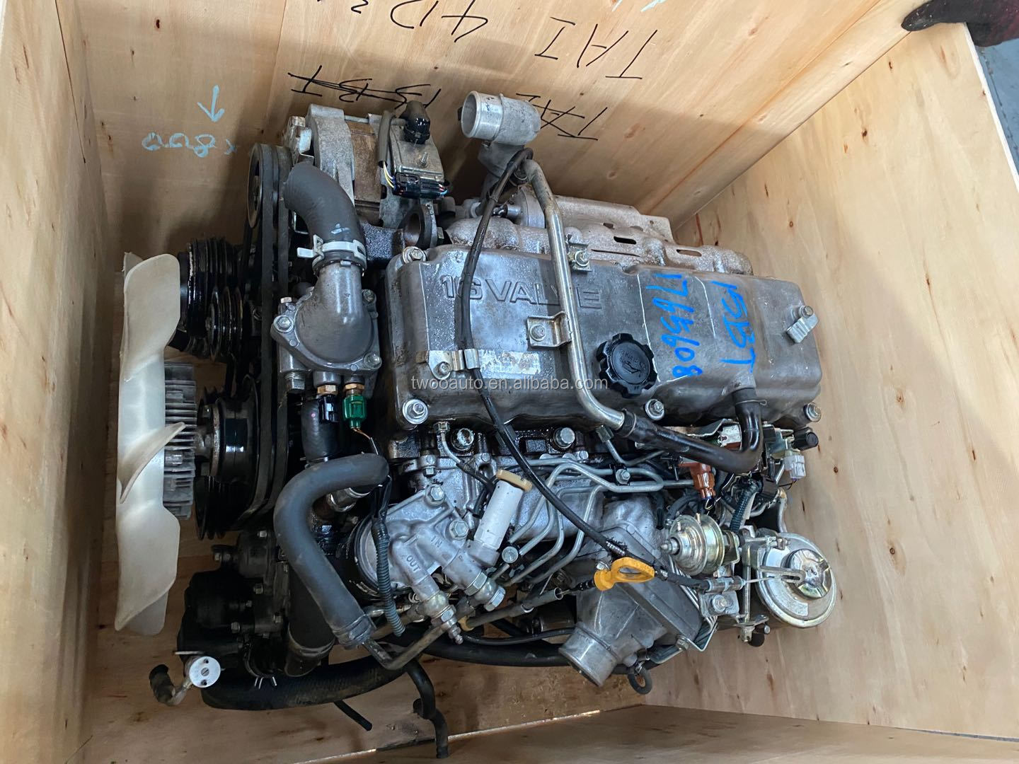 7800 Displacement 6HK1 Engine for Isuzu 6HK1T 6HK1-TC In Good Shape and Perfect