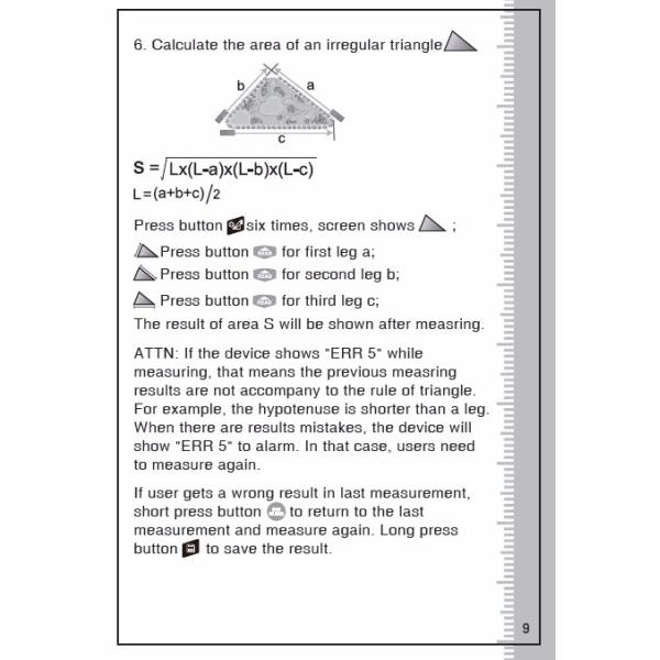Rechargeable 70m Color display high-precision Laser rangefinder distance meter trena Laser tape measure Diastimeter