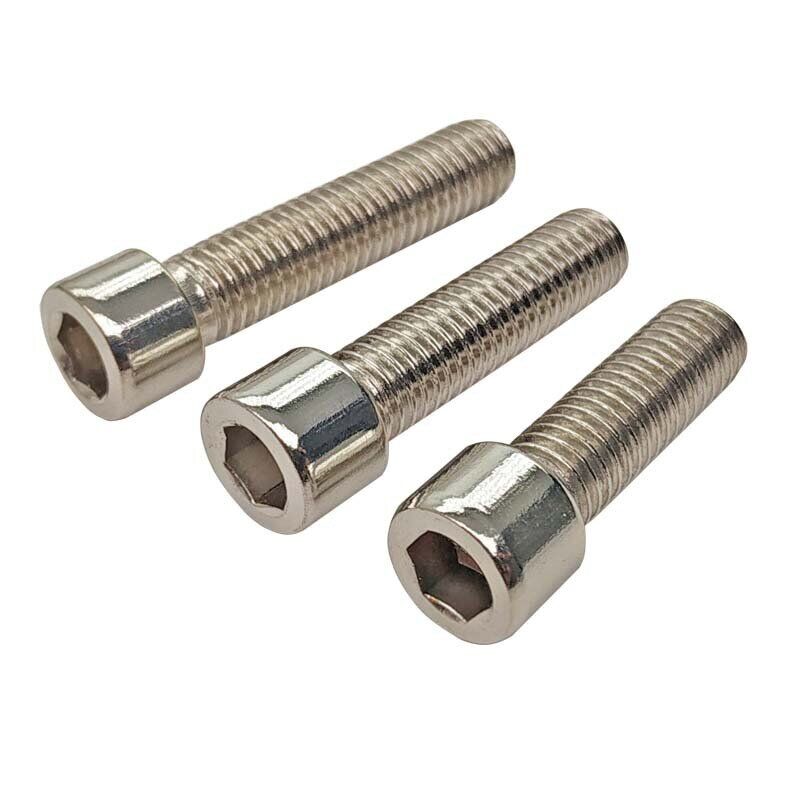 NXF Manufacturing Stainless Steel Hexagon Socket Head Bolts with Spring Flat Washer Allen Key ZINC Finish Customer's Request