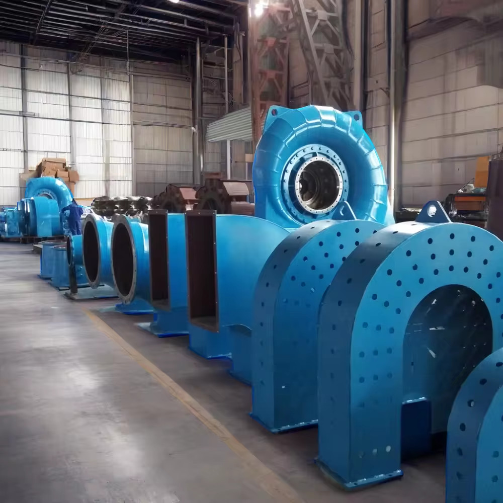 Steel Francis Turbine Generator 200kw-20mw Capacity 50HZ/60HZ Frequency