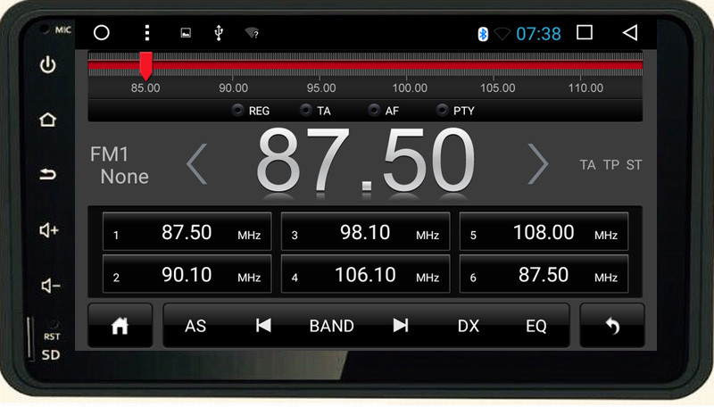 Ouchuangbo car radio 1020*600 android 6.0 stereo for Suzuki Jimny with SWC USB bluetooth gps navi Mirror-Link