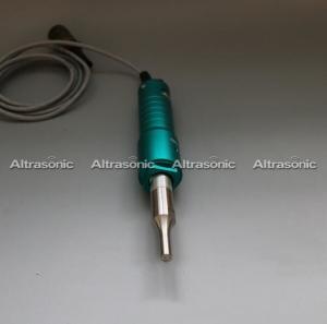 China High-Frequency Hand Held Ultrasonic Spot Welding Machine For Plastic , Fabric on sale