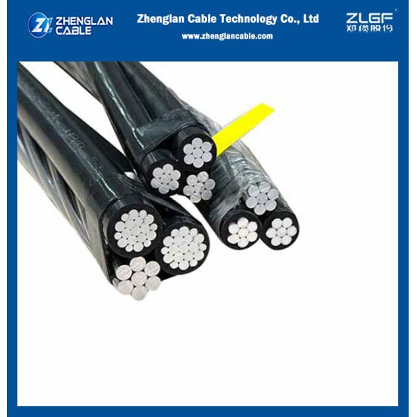 Triplex Service Drop ABC Cable AAAC ASTM B-230, B-231, B-232, and B-399 ICEA S-76-476