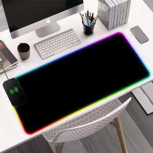 Quality Colorful RGB Gaming Mouse Pad Wireless Charging Waterproof Mouse Pad XXL 800*300*4mm wholesale