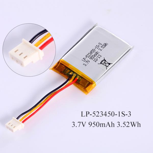 Quality Choice Portable Battery Pack 3.7V 1000mAh 950mAh Rechargeable Lithium Ion Battery Pack