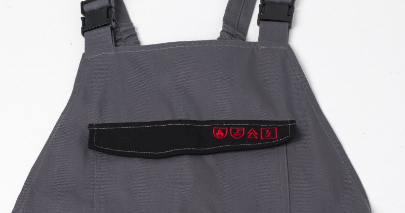 350gsm Fr Insulated Bib Overalls , 99% Cotton Fire Retardant Bib Overalls