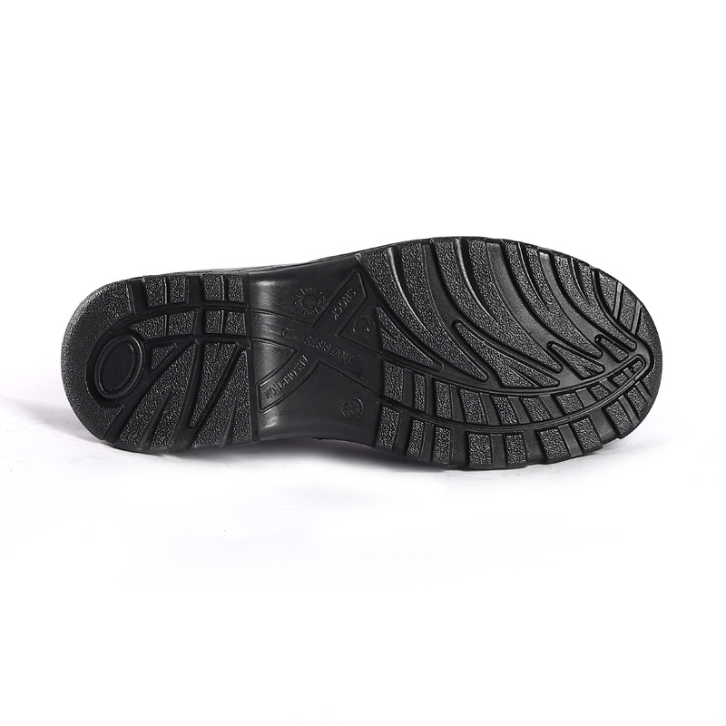 SHENGJIE CE Men'S High Cut Steel Toe Work Boots Factory Slip & Waterproof Oil-Resistant Safety Shoes