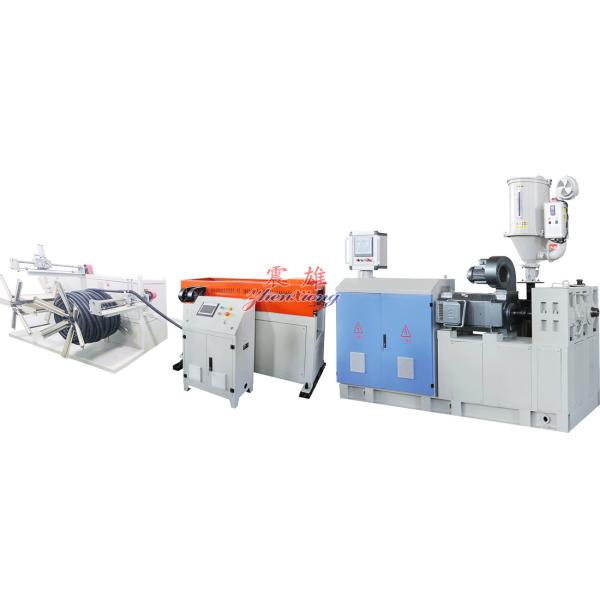 PE PP PVC Plastic Pipe Machine Single Wall Corrugated Pipe Machine Extrusion