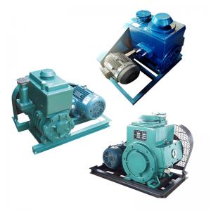 China Aluminum Alloy 2.2KW Rotary Vane Vacuum Pump With 2.5L Oil Capacity on sale