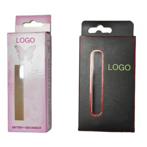 Quality Custom Folding C2S Vape Cartridge Packaging Box With Hanging Hole wholesale