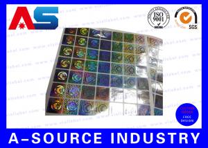 Quality Anti Fake Hologram Security Stickers , Printing 3d Hologram Security Labels Tamper Proof wholesale