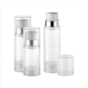 Quality 150ml 200ml 250ml Big Volume Airless Cosmetic bottle Eco friendly PP PCR wholesale