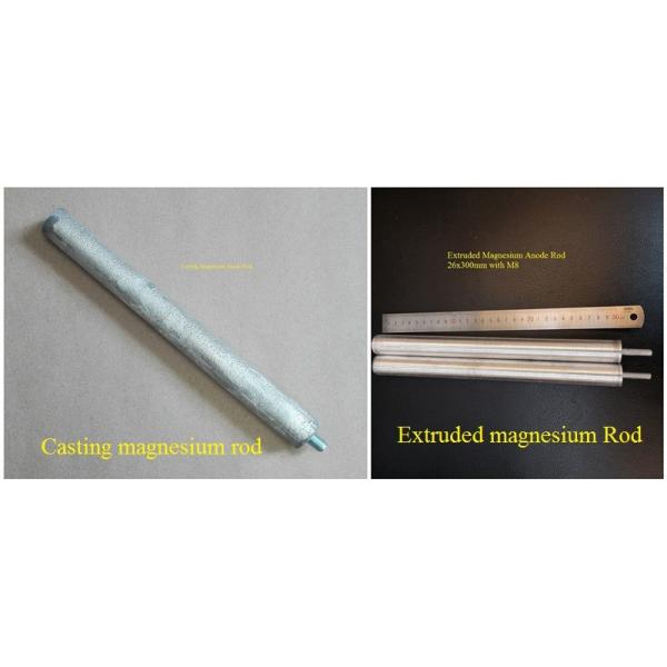 Durable Water Heater Tank Anode Rod Easy Maintenance Magnesium Anode Rod