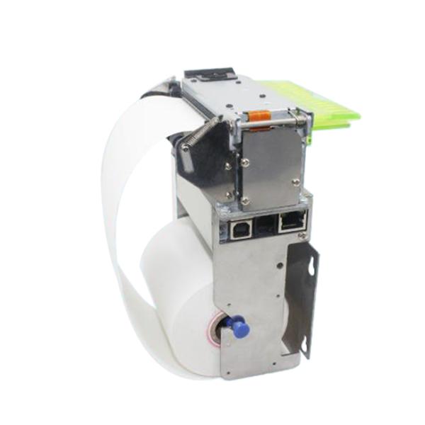 POS Receipt Ticket Panel Thermal Printer 80mm USB With Paper Roll / Auto Cutter