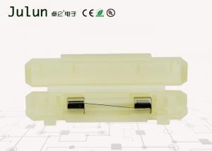 Quality 6 * 30mm Low Voltage Fuse Holder ,  Glass Ceramic Fuse Block For 32v 10a Fuse wholesale