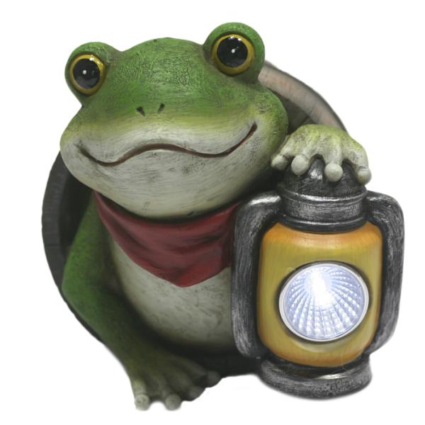 Cute Animal Resin Decorative Solar Light Crafts Model Solar Luminous Lamp Garden Ornament