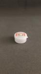 5g Small Ointment Box HDPE , Cream Separate Round Plastic Bottle