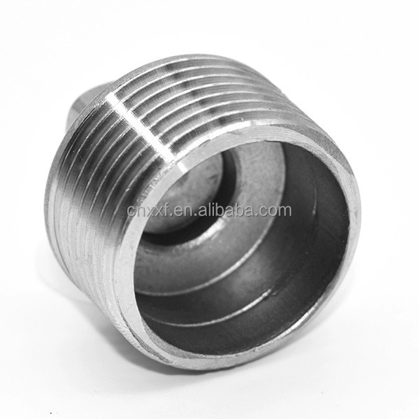 NXF UNS SS44600/X10CrAlSi25/H24JS/446/Z12CAS25/1.4762 304/316 Stainless Steel Square Head Plug DN6-DN100 for Casting