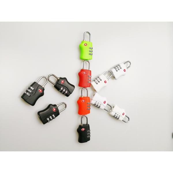 Heart Shape TSA Recognized Locks , Authorised PC Travel Combination Padlock For Suitcase