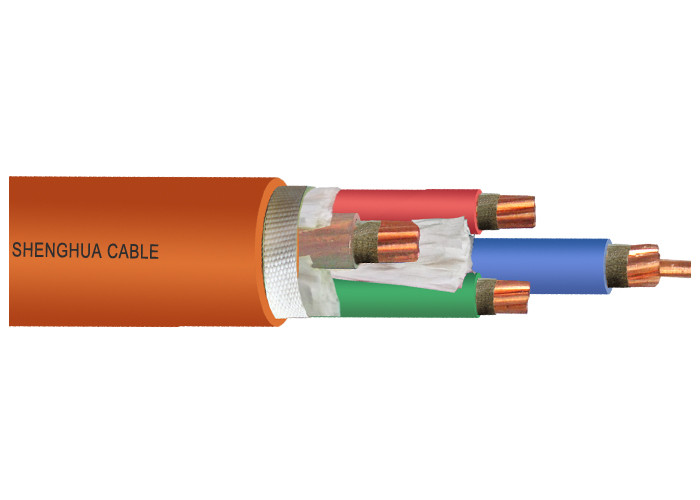 4 Cores Mica Tape Screen LV 0.6/1kV FRC Power Fire Resistant Cable for High Temperature