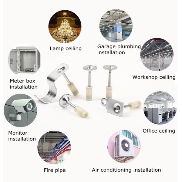 32mm Mechanical Galvanized Ceiling Nails for High Power Ceiling Gun Strength