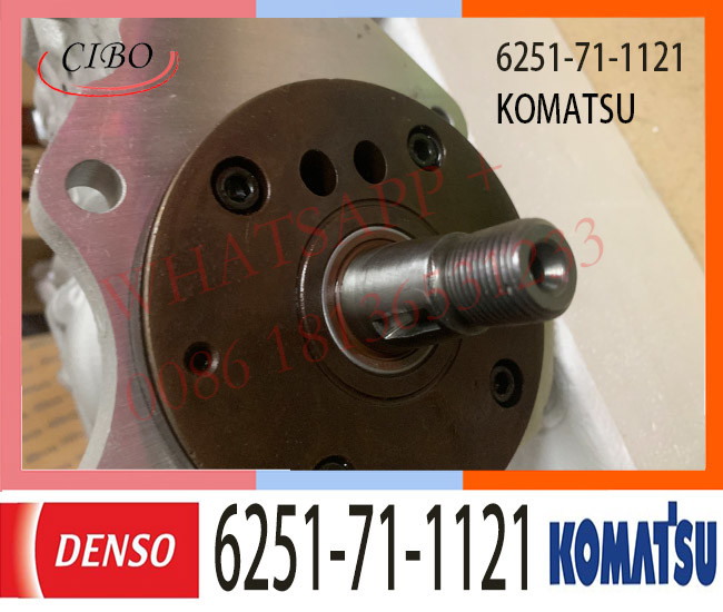 6251-71-1121 KOMATSU Diesel Engine Fuel Pump 6251-71-1120 PC400-7 PC400-8 6D125 094000-0570 094000-0571