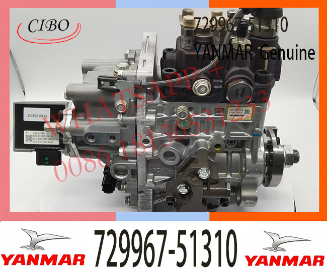 729967-51310 YANMAR X7 Engine Fuel Pump 729974-51370 729946-51390 For 4TNV98