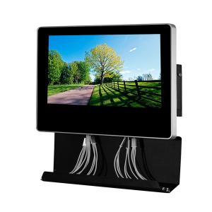 Quality Metal Wall Mounted Electric Mobile Phone Charging Station Digital Signage  With 21.5