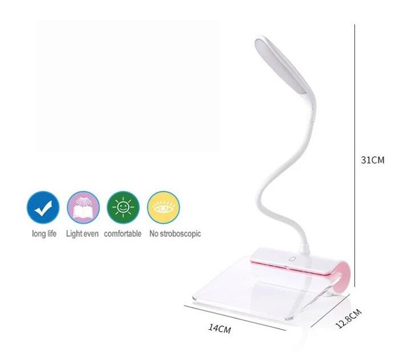 Wholesale Adjustable USB Mini Rechargeable Message Board Table Lamp