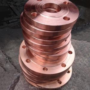 Quality Slip-On flange connector Copper and nickel flanges ASTM B466 UNS C70600 Size 10inch 150#-2500# Slip-On flange wholesale