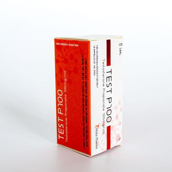 Pharmaceutical Holographic 10ml Vial Boxes 25mm Length For Testosterone