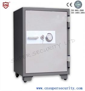 Quality Powder Coating 65L security Fire Resistant Safe box with 28 / 25mm 2 Dead Bolts for stock / shares markets wholesale