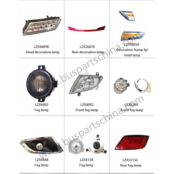 MARCOPOLO Bus Parts High Brake Lamp Rear Light Bus Stop Light lzx18176