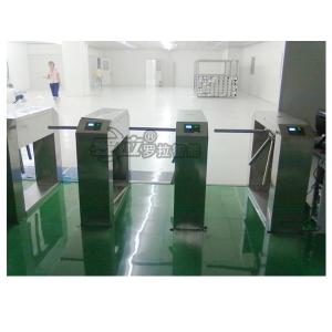Quality Electric Stainless Steel Access Control Turnstiles , Revolving Tripod Barrier Gate wholesale