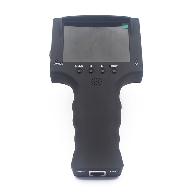FTTH Portable Fiber Optic Inspection Microscope 3.5" TFT-LCD Video 180mm x 98mm Size