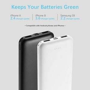 Quality Odm 2.4A portable External Battery Charger Phone Power Bank For Samsung Galaxy wholesale