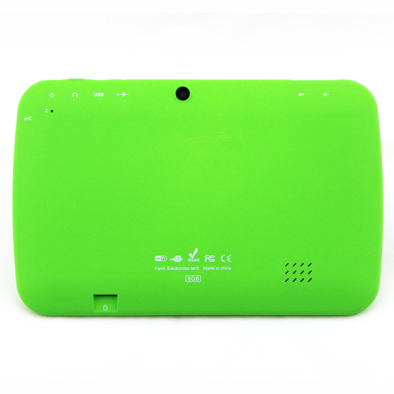 7 inch Quad Core Kids Tablet PC for Children 8GB Quad Core Android 5.1 BabyPAD with Educational Games Desig for Child