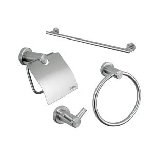 China 4 Piece Stainless Steel Bathroom Hardware Sets Luxury Rust - Proof on sale
