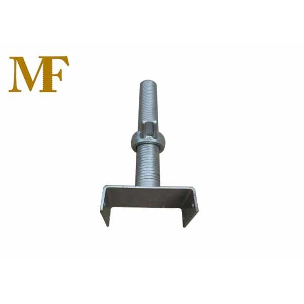 Quality 600mm BS1139 Adjustable Scaffolding U Head Jack Base wholesale
