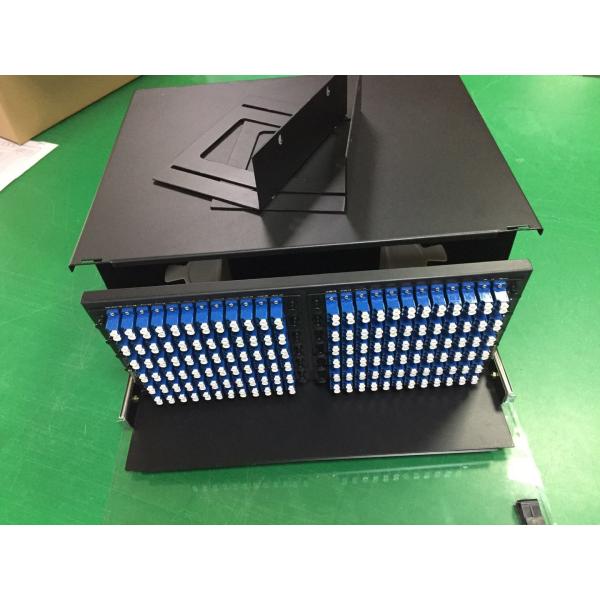 Duplex LC 4U 288 Port ODF Fiber Enclosure Box 23" Rack Mount